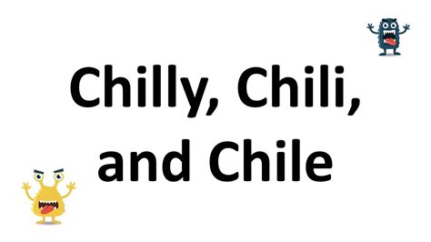 chili vs chilli spelling